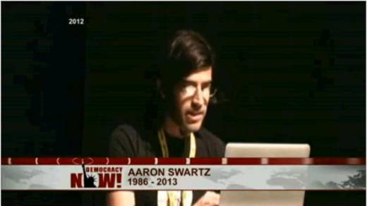 We air an address of Swartz’s from last May where he speaks about the battle to defeat the Stop Online Piracy Act, or SOPA