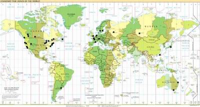 Localización geográfica de los programadores del proyecto OpenBSD